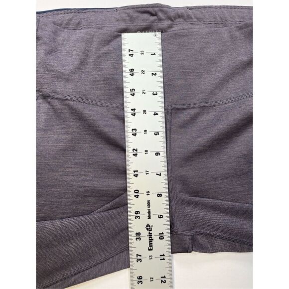 Athleta Womens Ultimate Stash Pocket Heather 7/8 Tight Blue HearthRose SizeLarge - Picture 8 of 16